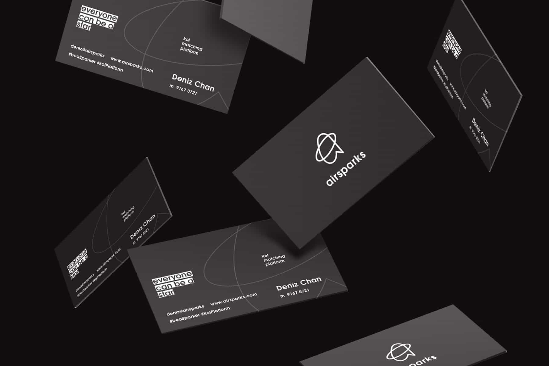 airsparks | everyone can be a star | Branding design