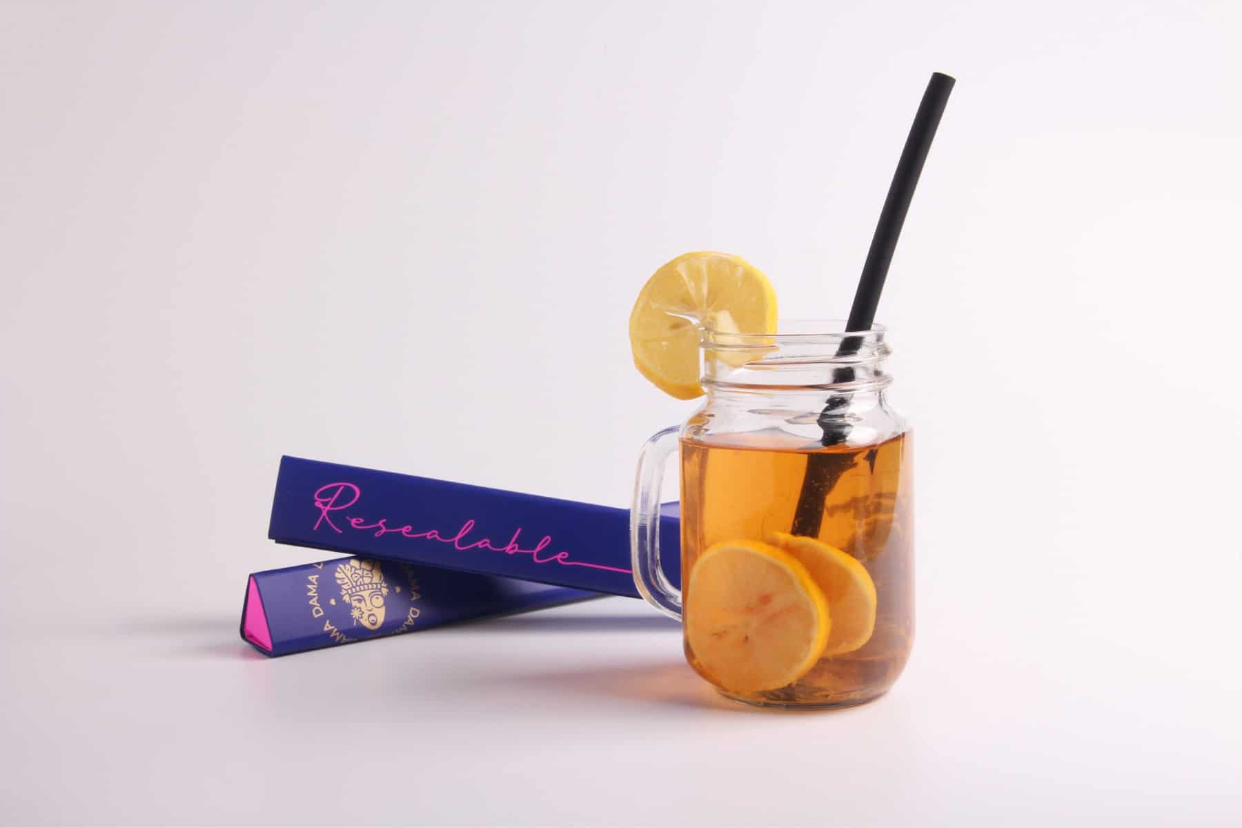 DAMA Resealable Silicone Straw