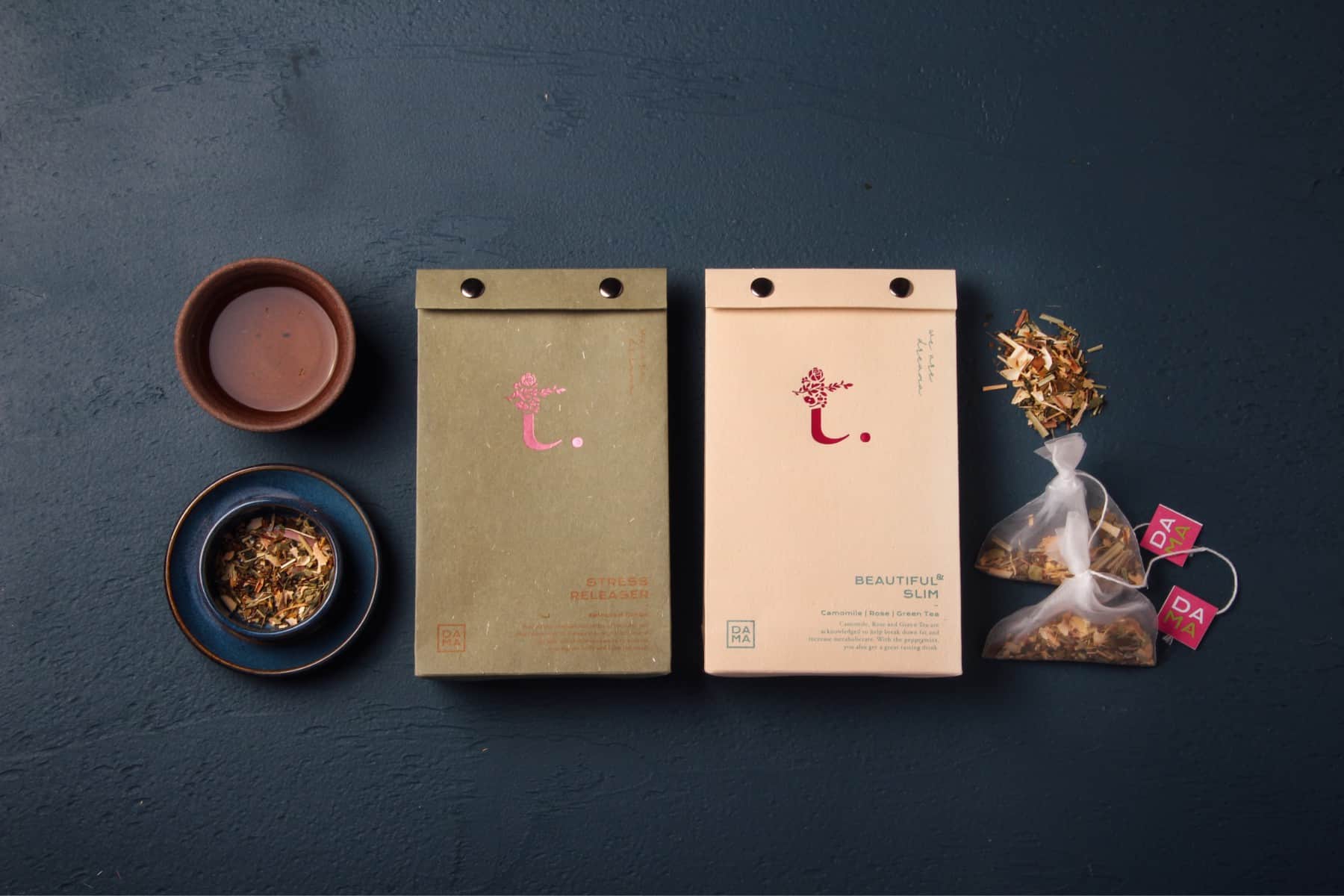 DAMA Tea Package Design