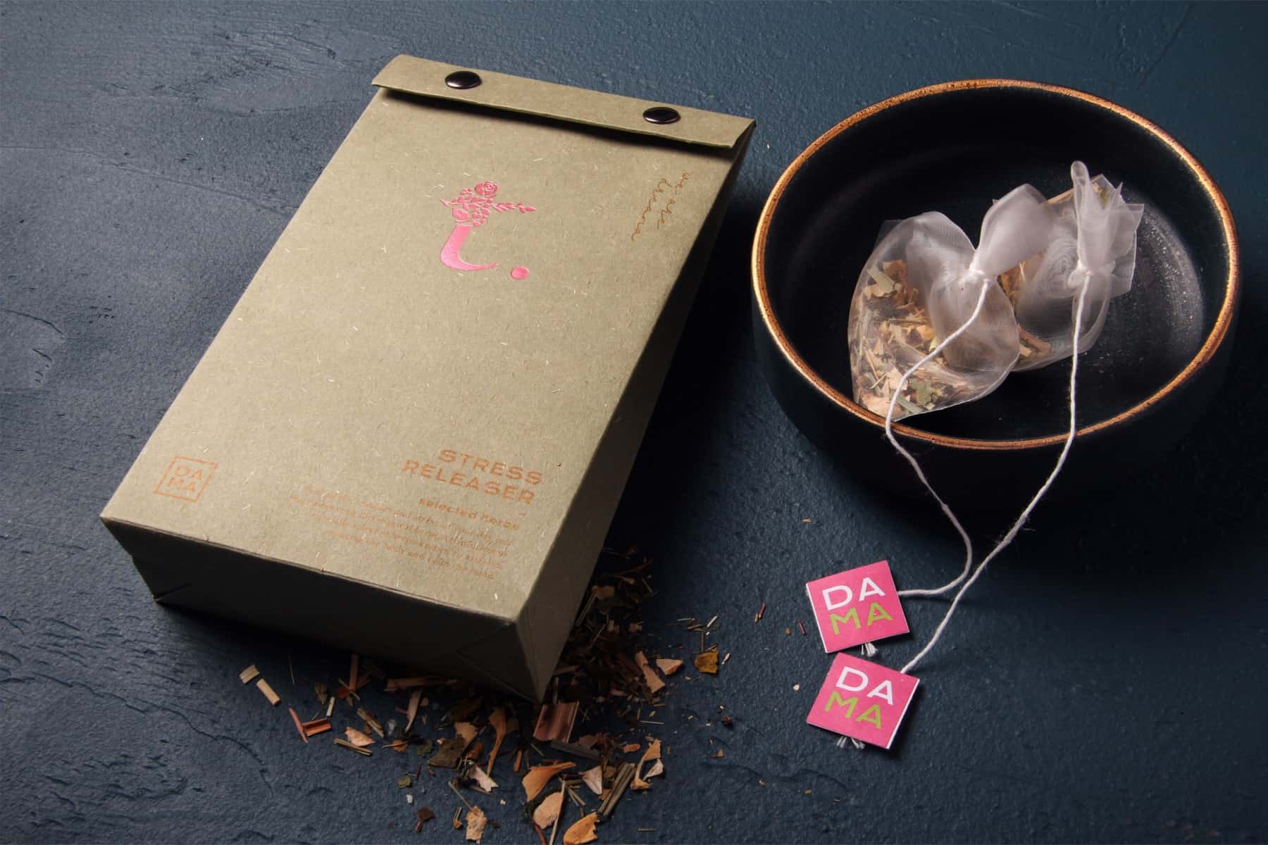 DAMA Tea Package Design