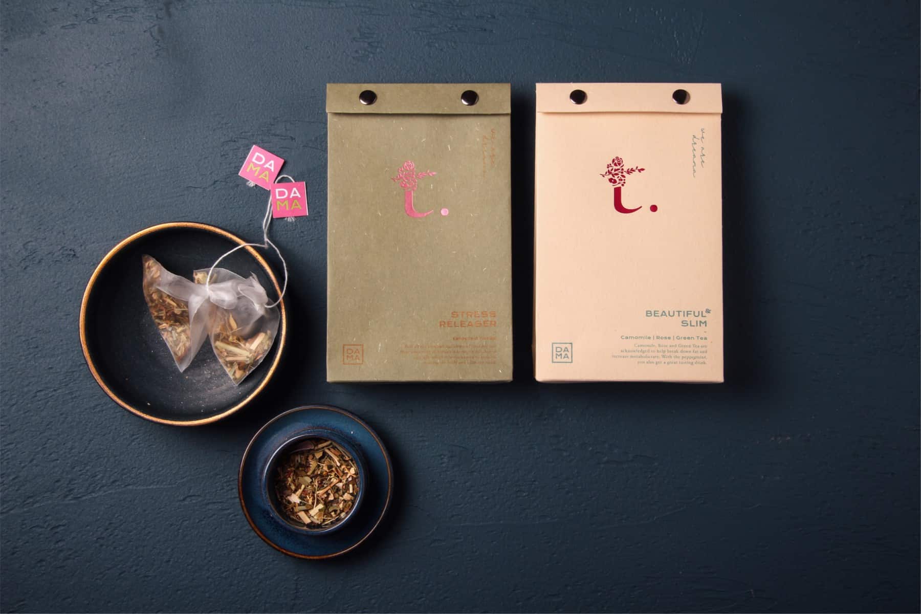 DAMA Tea Package Design