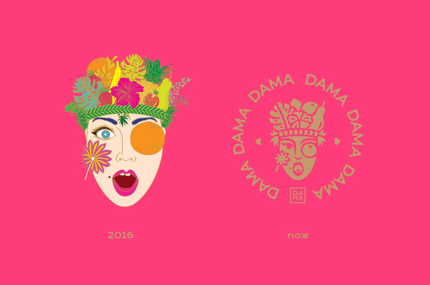 DAMA Vegan Cafe @ K11 Musea | Branding design