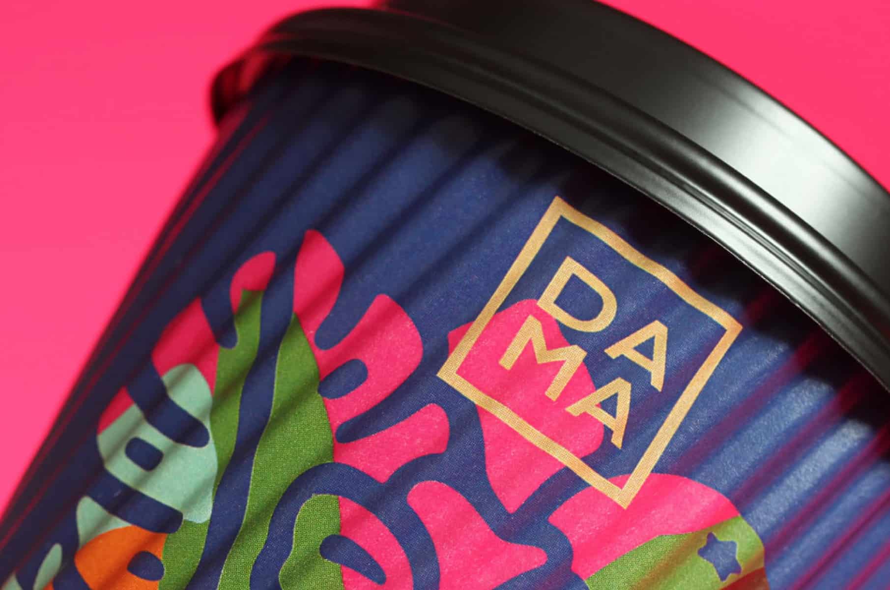 DAMA Vegan Cafe @ K11 Musea | Branding design