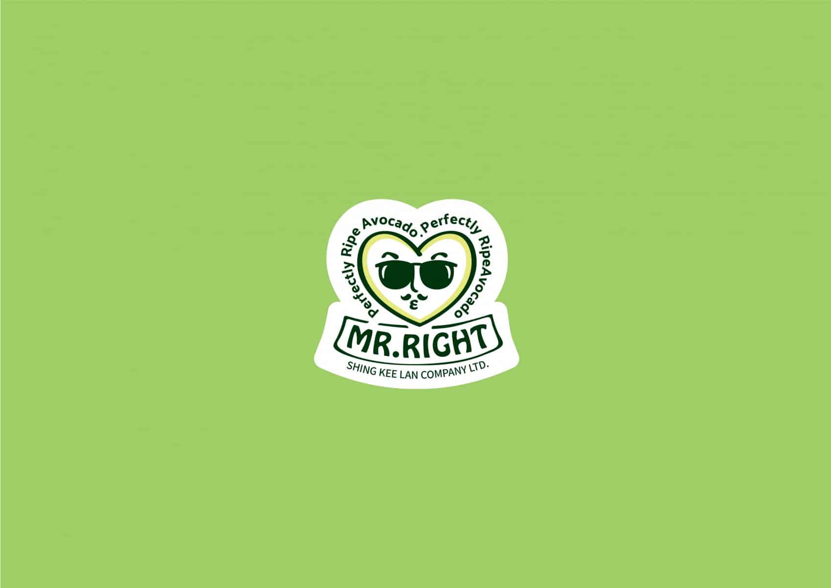 Mr. Right | Perfectly Ripe Avocado | Branding design