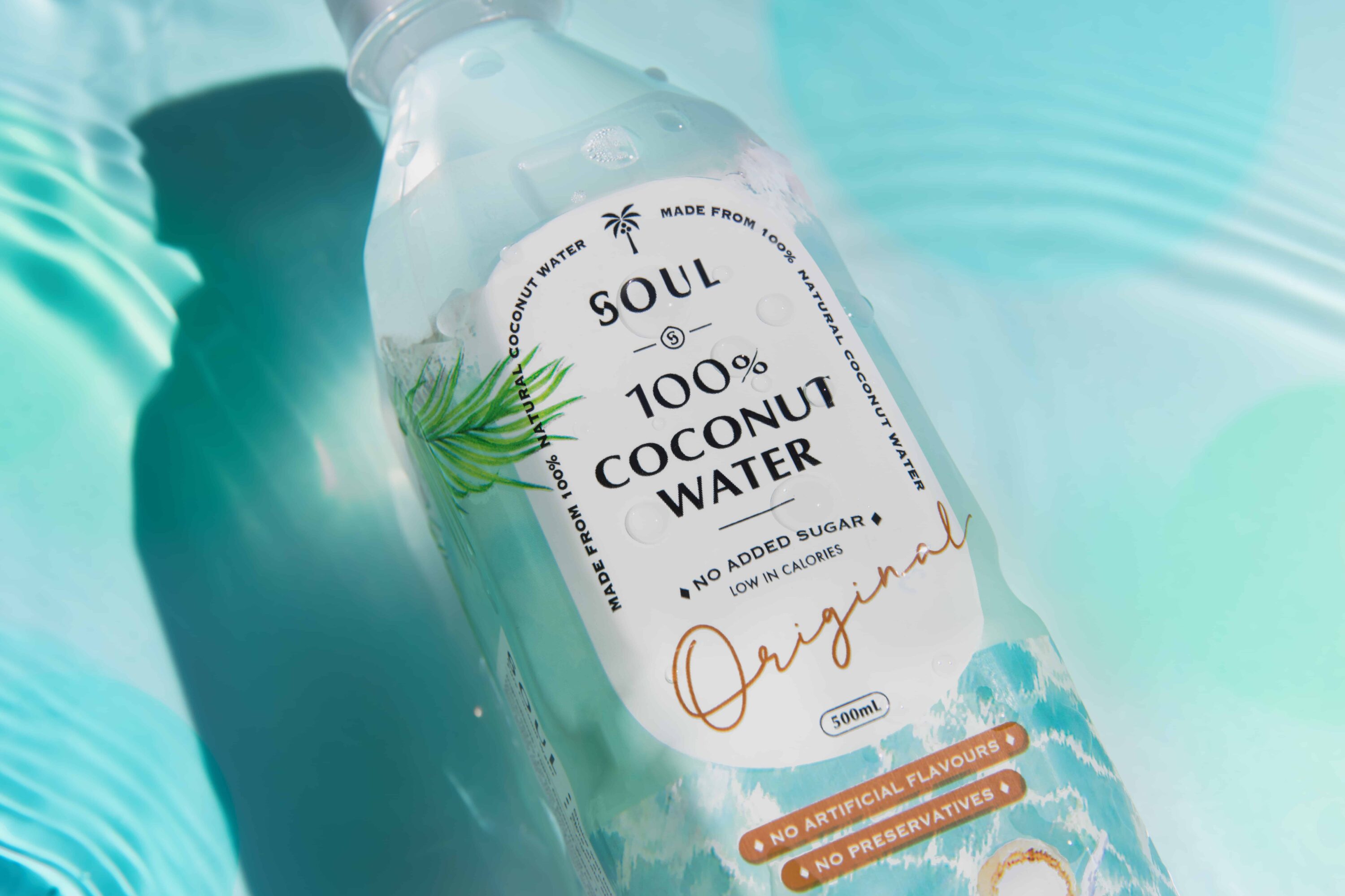 SOUL 100% Coconut Water | Branding & Package Design