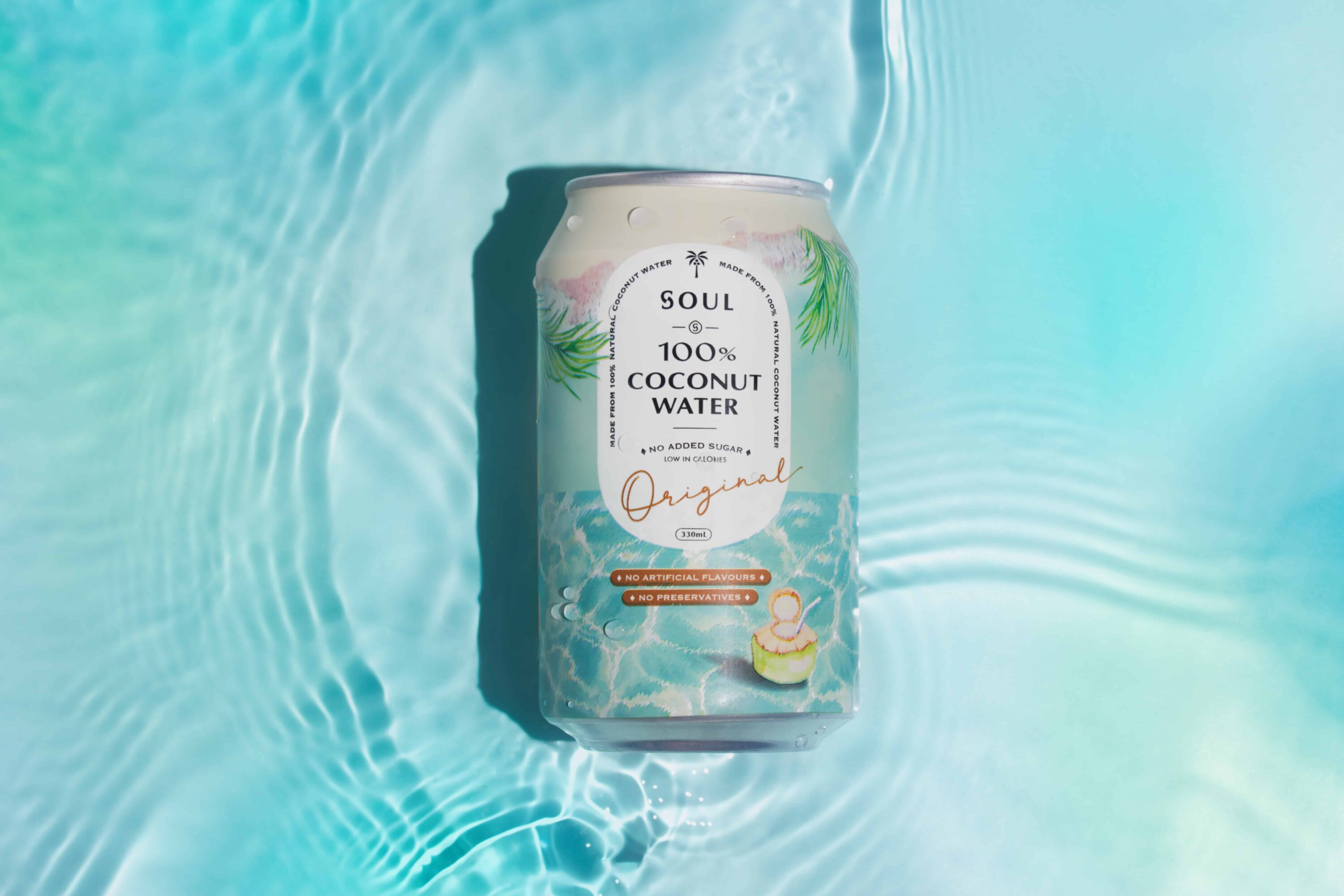 SOUL 100% Coconut Water | Branding & Package Design