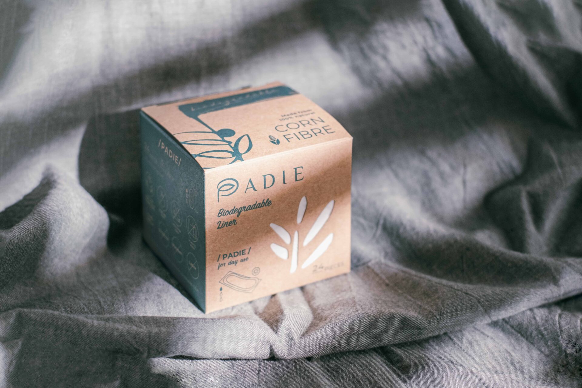 PADIE - Biodegradable Pads | Branding and Packaging Design