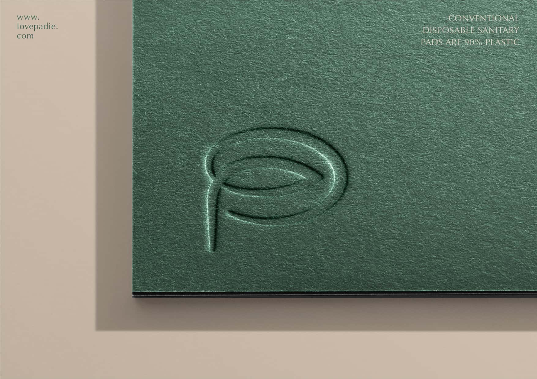 PADIE - Biodegradable Pads | Branding and Packaging Design