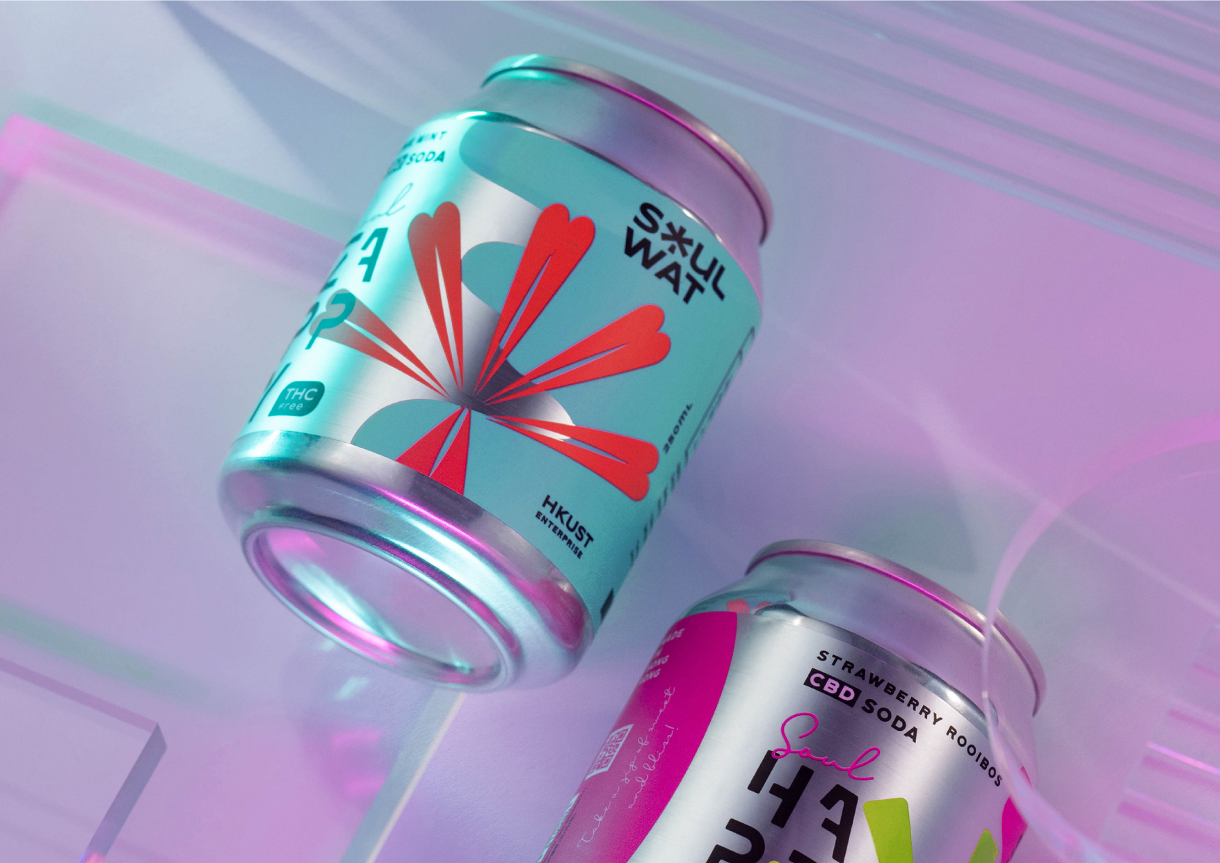SOULWAT - 功能飲品 | 品牌設計及包裝設計