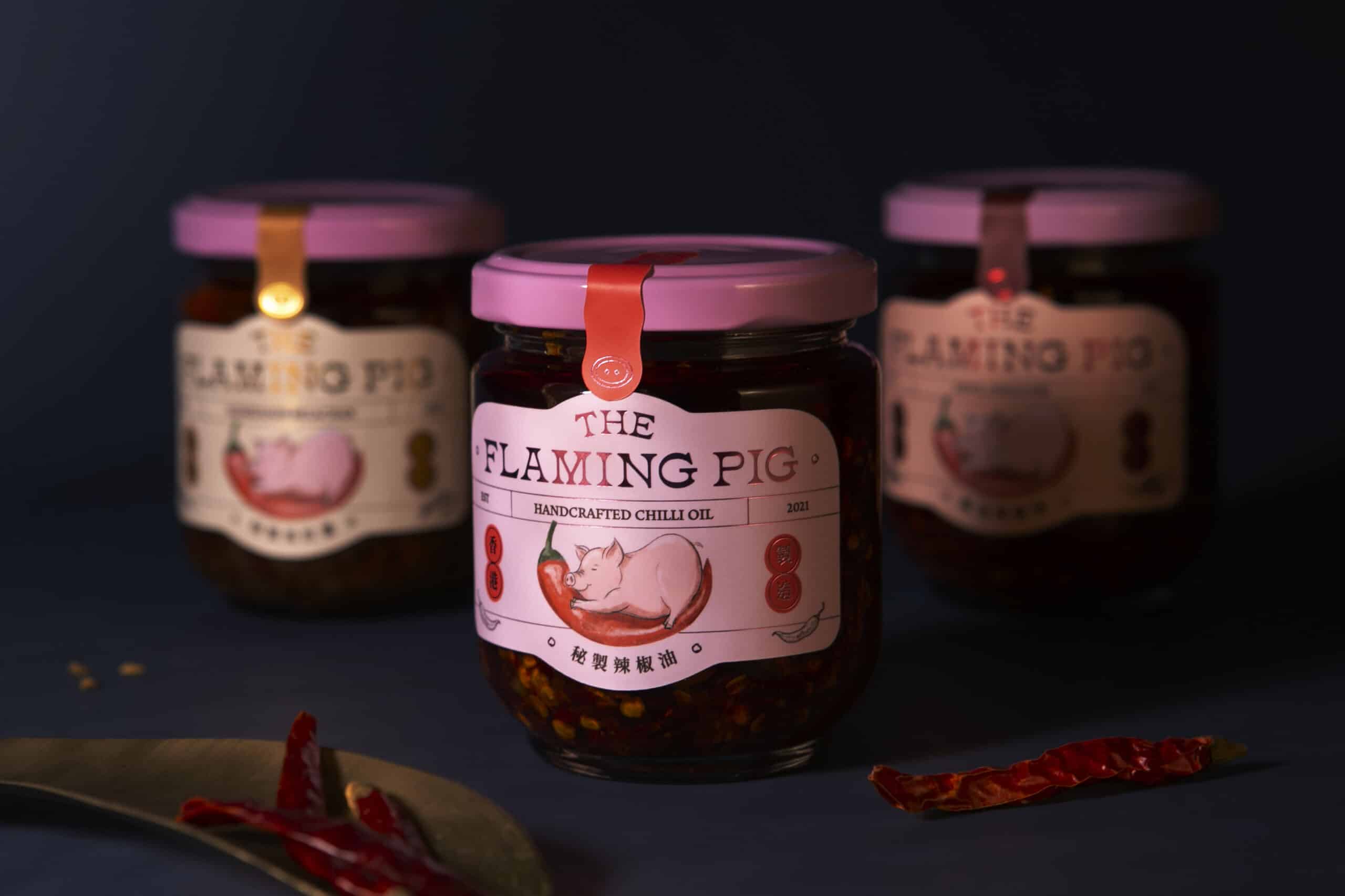 The Flaming Pig 小辣豬 | Package Design