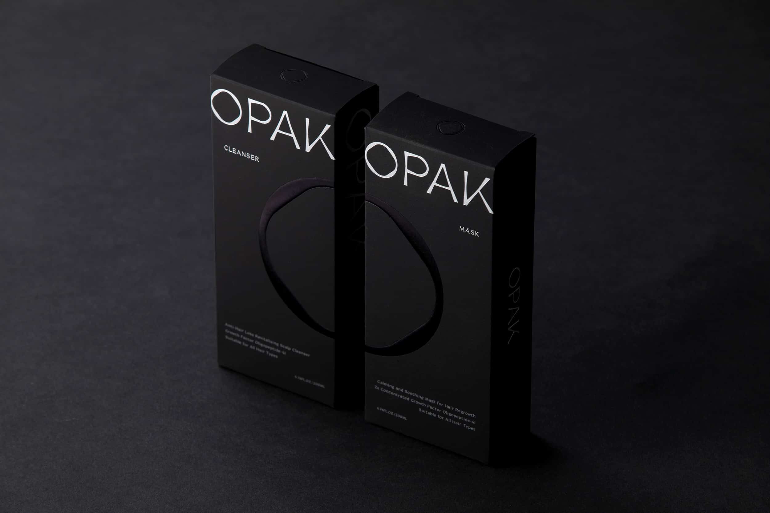 OPAK – The Ultimate Hair Growth Solution | Branding and Packaging