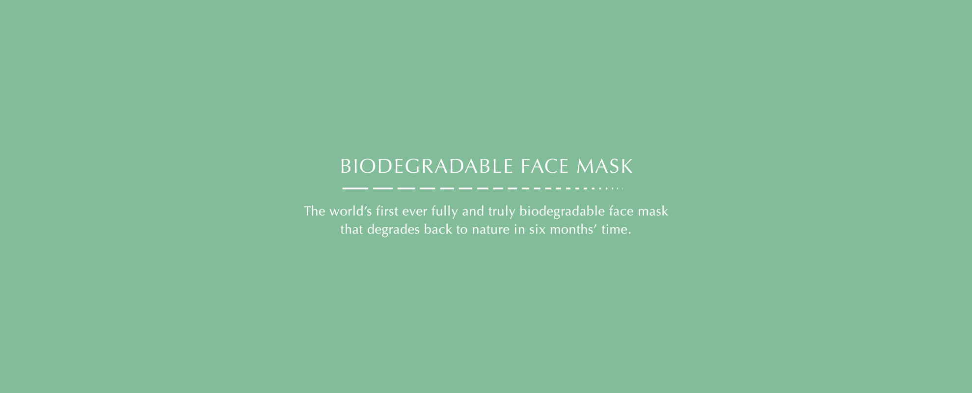 OKOSIX Biodegradable Face Mask | Branding Design & Eco Friendly Packaging