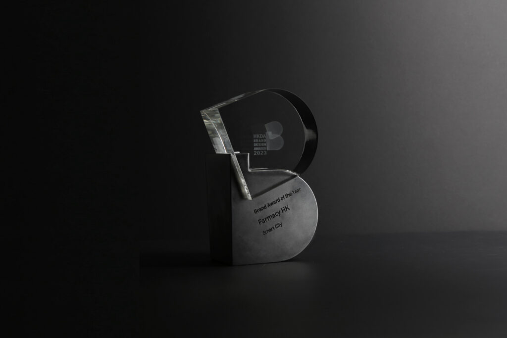 Grand Award of the Year at the HKDA Hong Kong Designers Association Brand Design Awards 2023