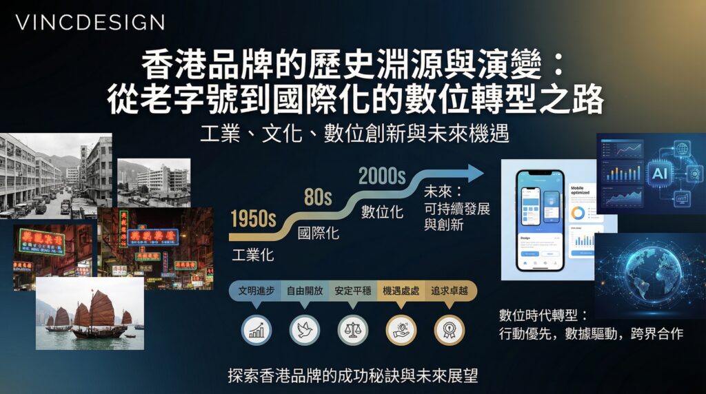 品牌動向 香港品牌的歷史淵源與演變
