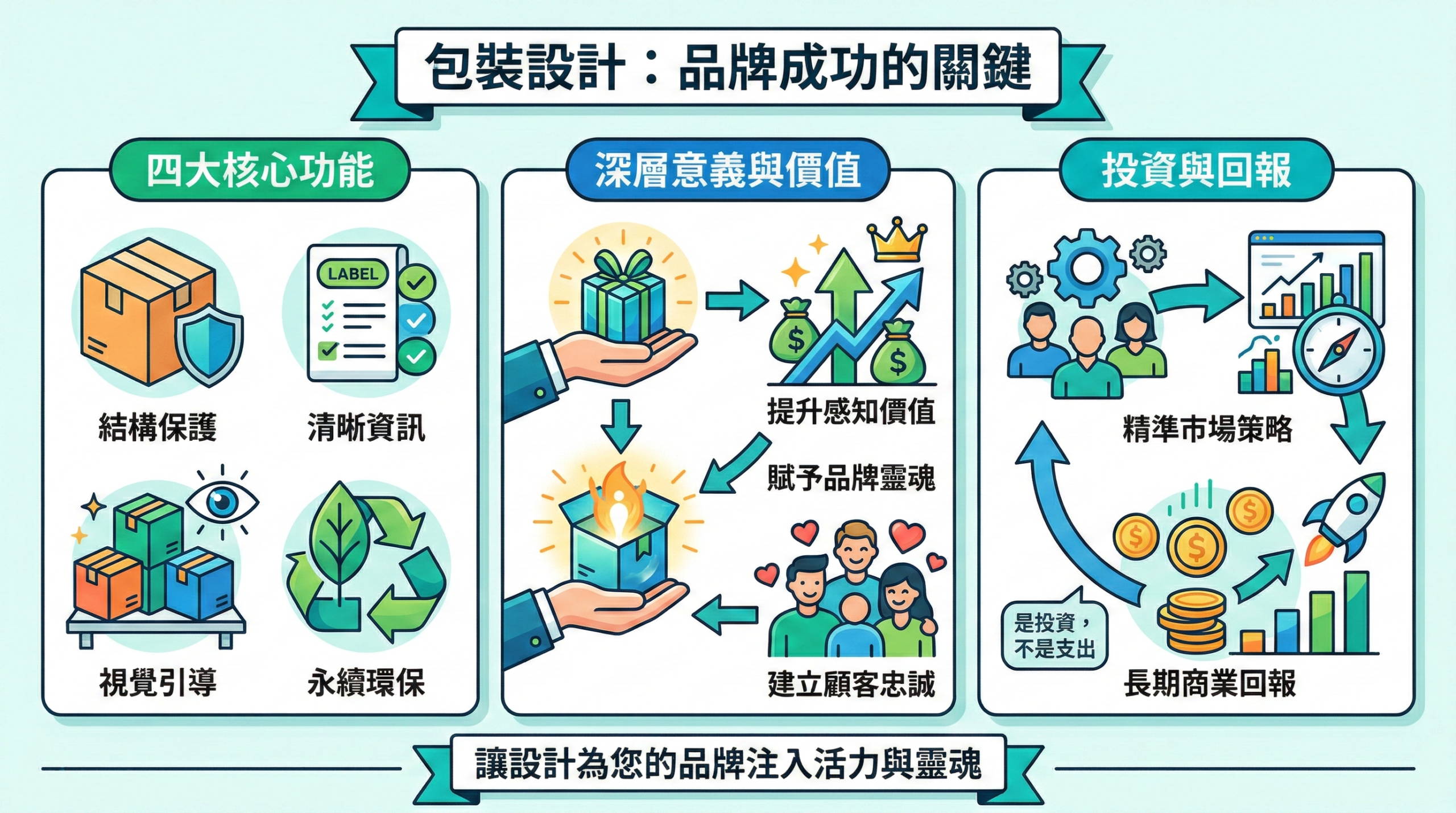 成功品牌的幕後推手:深入解析包裝設計的關鍵與價值 成功品牌的幕後推手:深入解析包裝設計的關鍵與價值