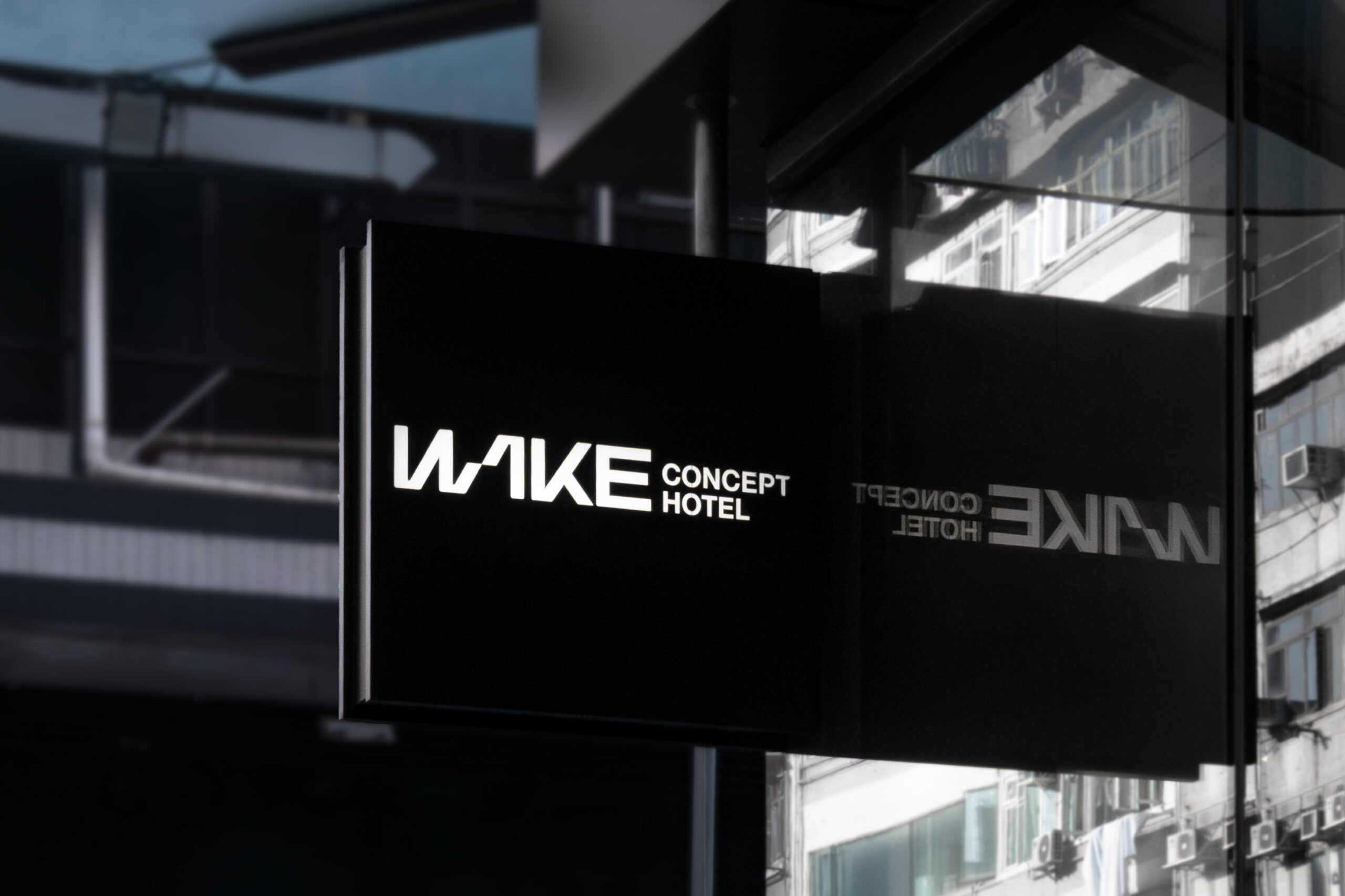 WAKE Concept Hotel | Branding & Packaging Design