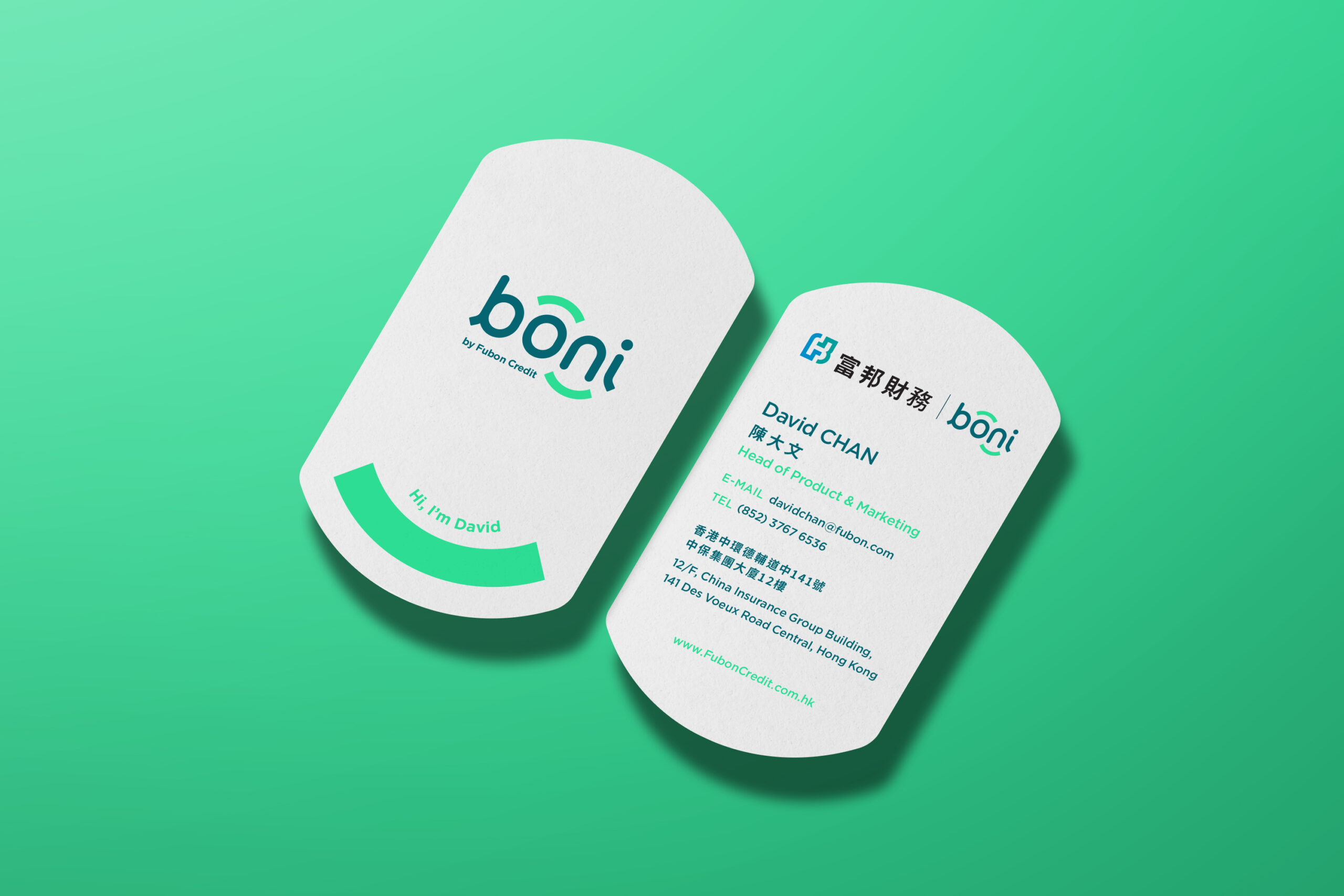 Boni_BusnessCard_Mockup Business Card Mockup