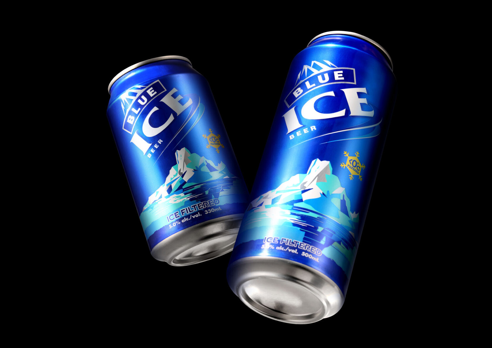 New Home Blue Ice Beer | FMCG Beer Packaging Design