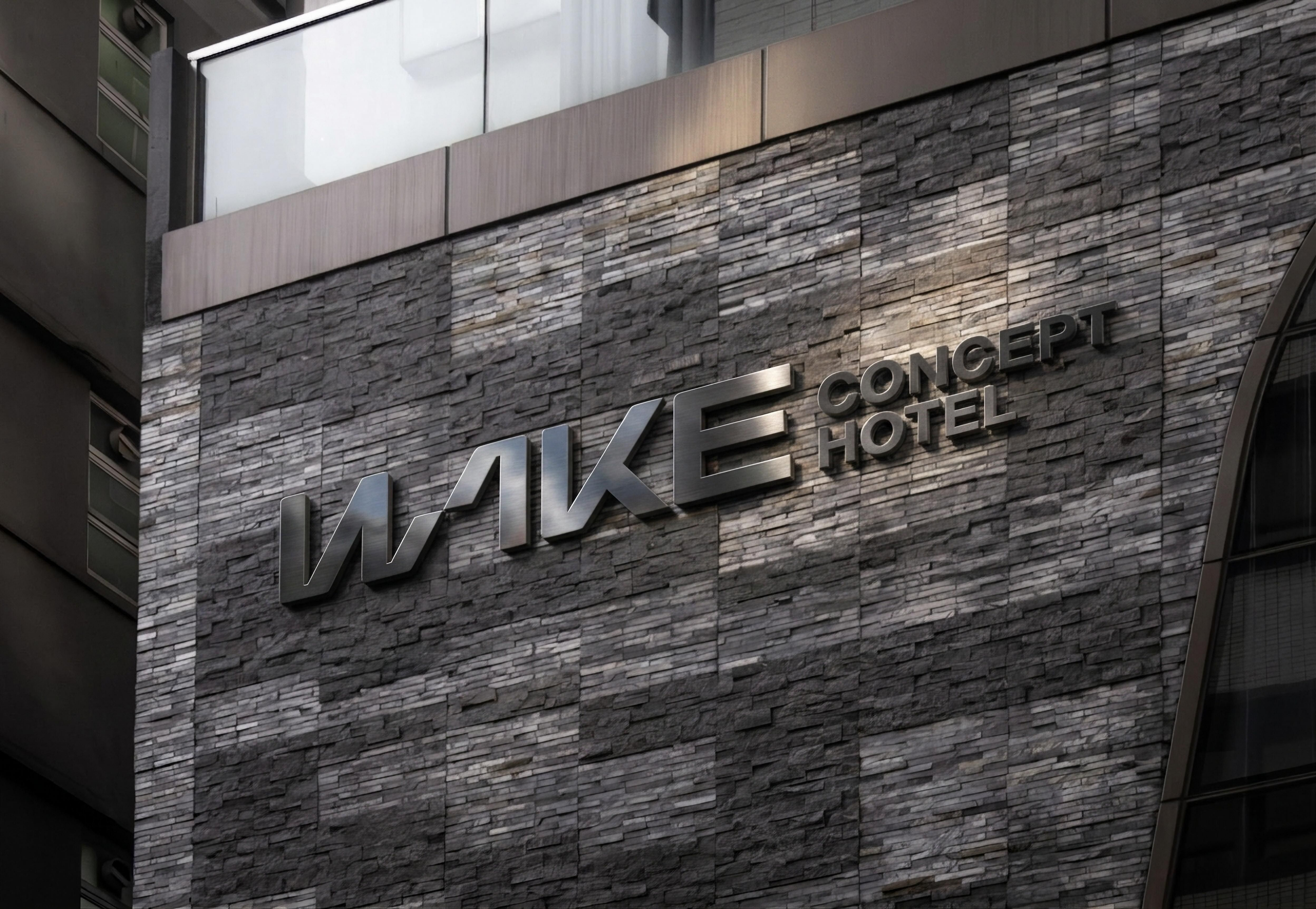 wake_signage 酒店品牌設計 Hotel Branding Design